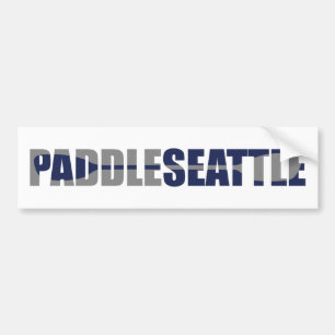 Paddle Seattle Kayaking Bildekal