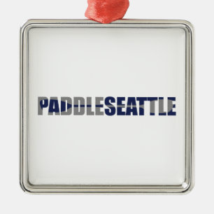 Paddle Seattle Kayaking Julgransprydnad Metall