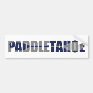 Paddle Sjö Tahoe Kayaking Bildekal