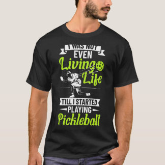 Paddle Sport Pickleball Player-spel för inomhusbru T Shirt