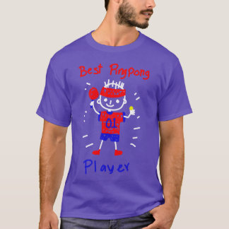 Paddle Sports-älskare Minimalistisk tennisspelare T Shirt