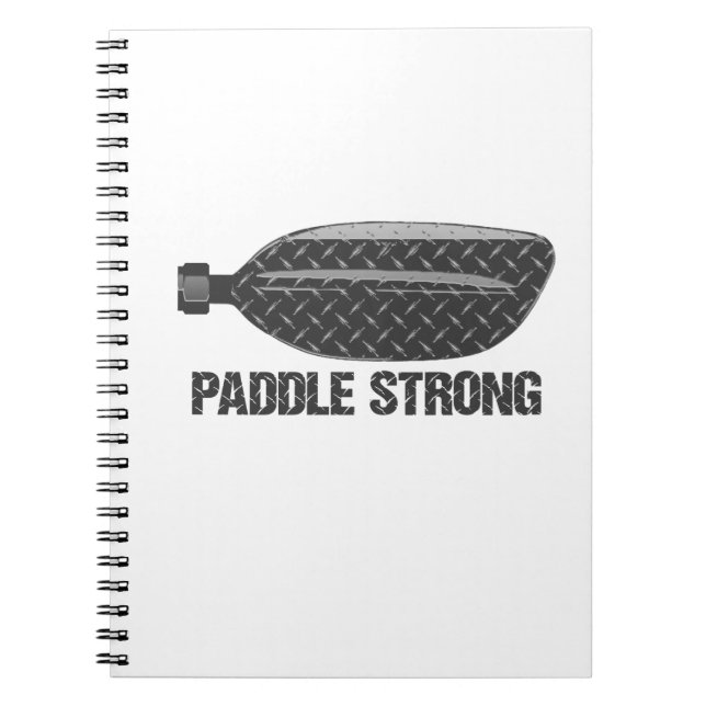 Paddle Strong Anteckningsbok (Framsidan)