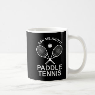 Paddle Tennis Bord Tennis Professionell Player Tea Kaffemugg