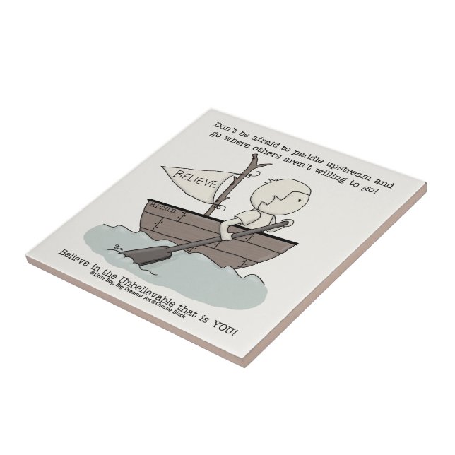 Paddle uppströms kakelplatta (Sidan)