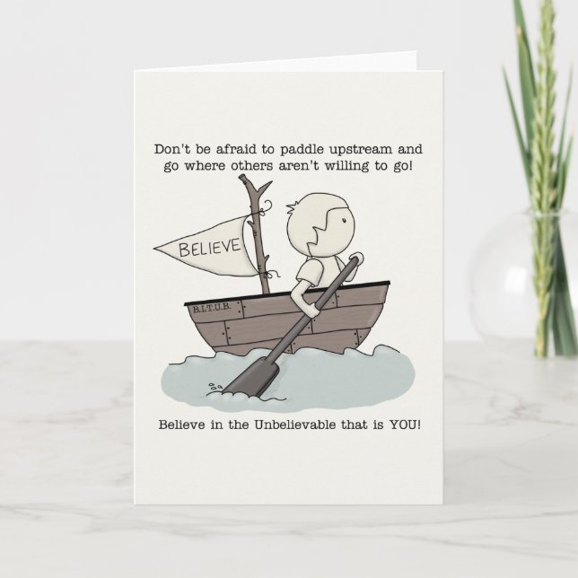 Paddle uppströms kort (Framsida)