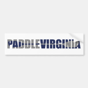 Paddle Virginia Kayaking Bildekal