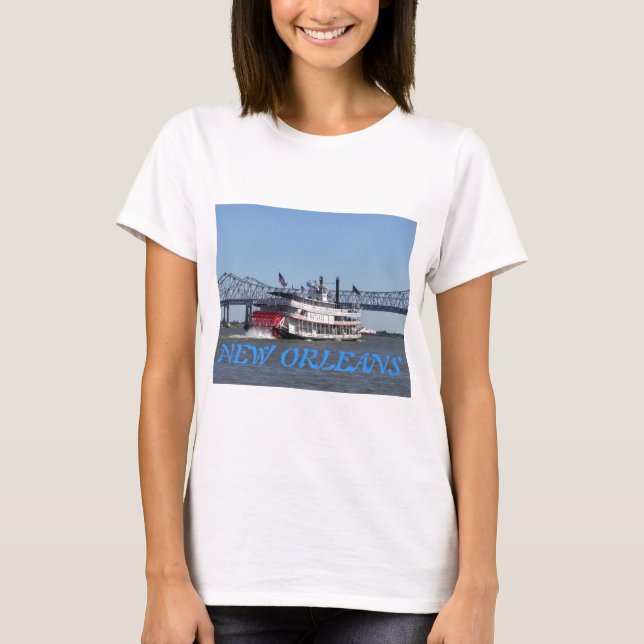 Paddle Wheeler klädsamling T Shirt (Framsida)