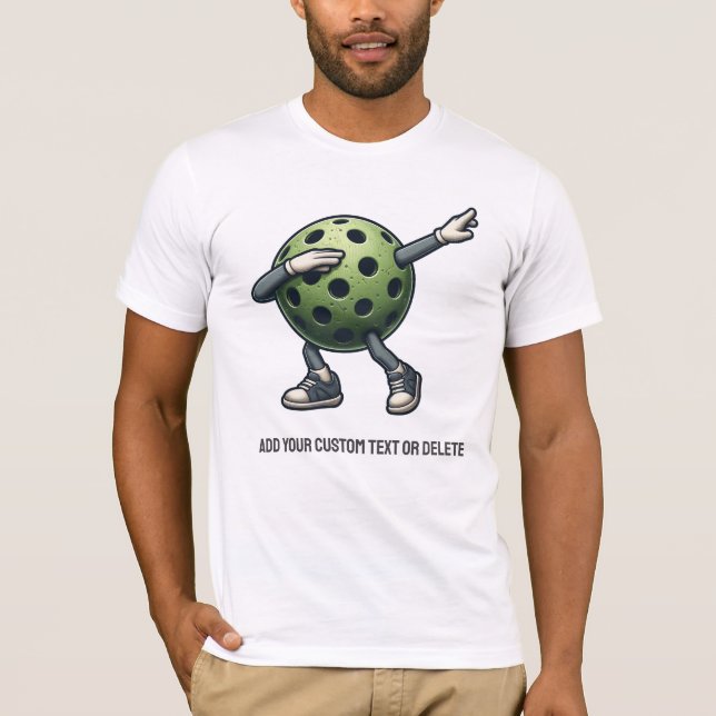 Paddleball-burk för Idrottsman T Shirt (Framsida)