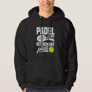 Paddleball Tournament Fläkt Pension Älskare Game P Hoodie
