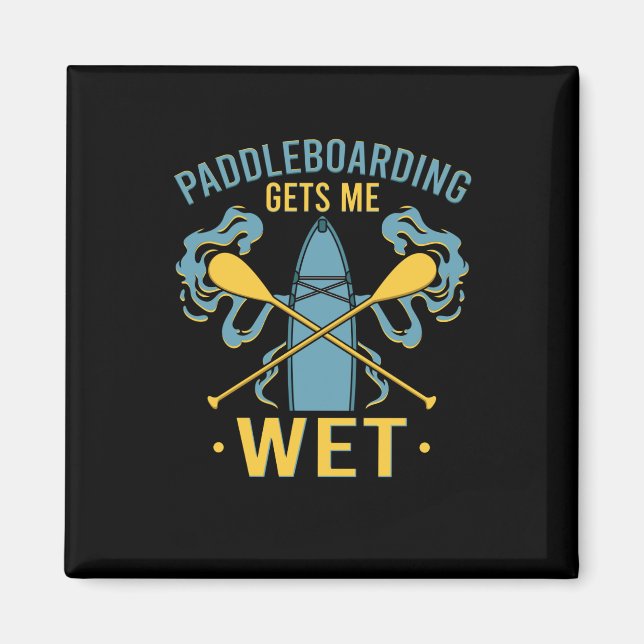 Paddleboard Paddling Magnet (Framsidan)