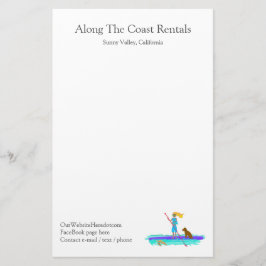 Paddleboard Vatten sport Hyres Business Office Brevpapper