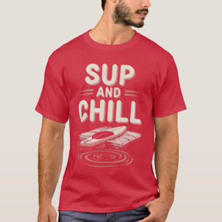 Paddleboarding SUP-äventyr Vattensporter Utflykt g T Shirt