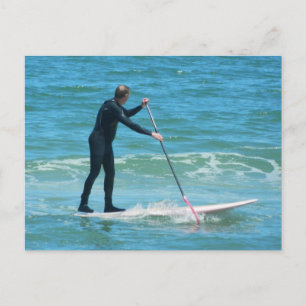 Paddleboarding Vykort