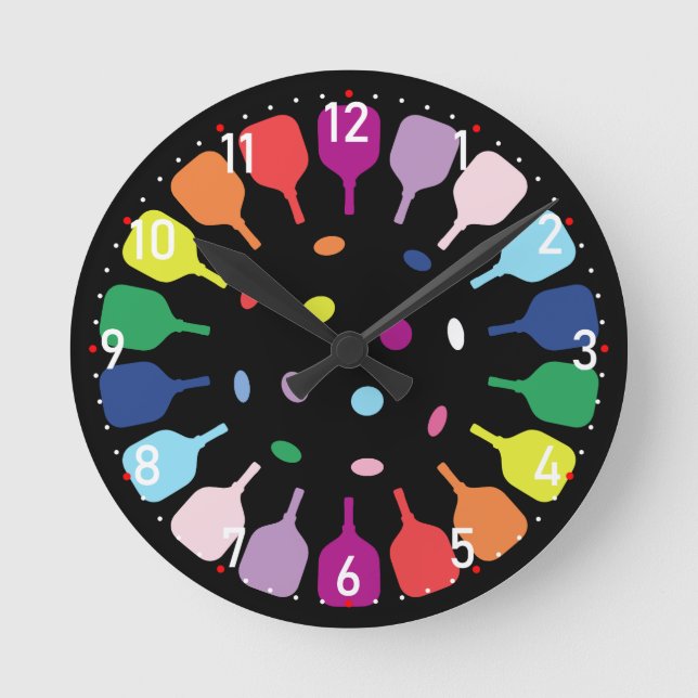 Paddlepalooza O’Clock Pickleball  Rund Klocka (Framsida)