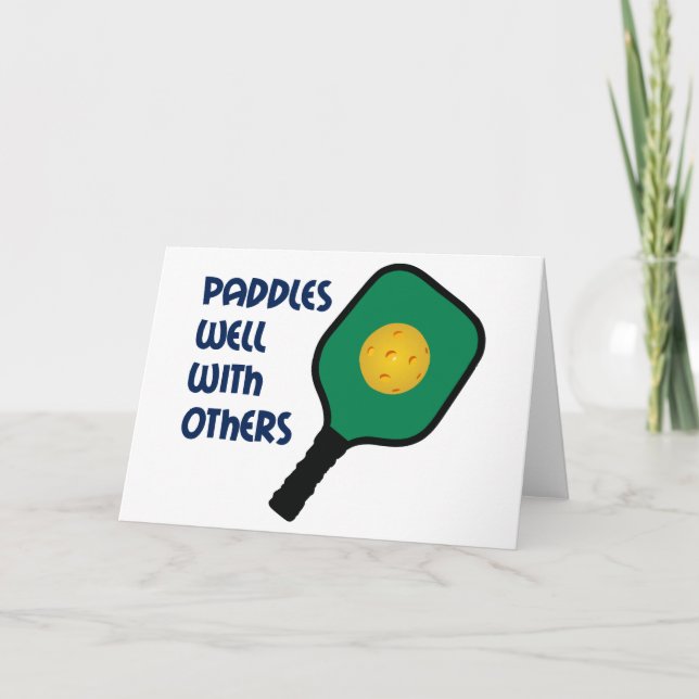 Paddles well kort (Framsida)