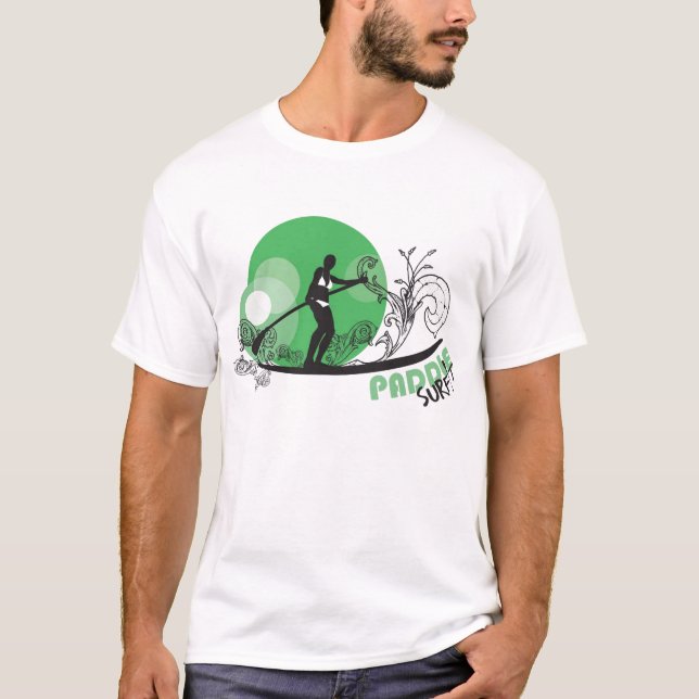 PaddleSurFIT Goes-Grönt T-shirt (Framsida)