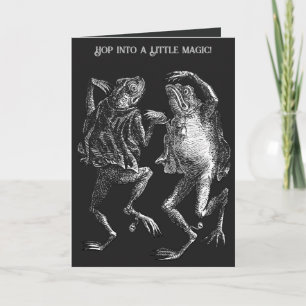 Paddor Dansar På Sabbat Dictionnaire Infernal Kort