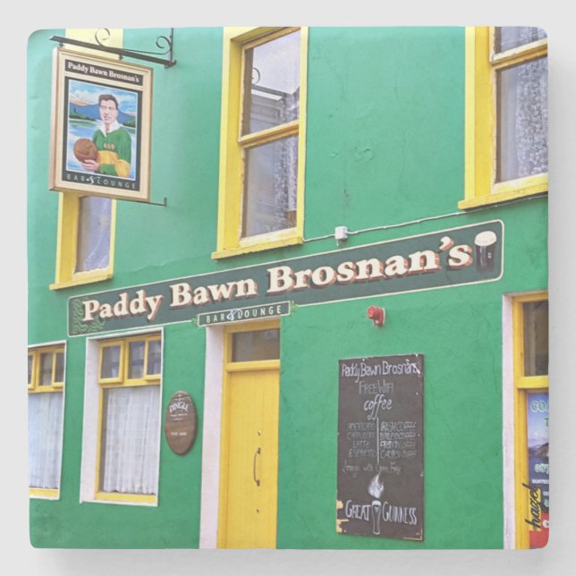 Paddy Bawn Brosnan, Dingle Pubs, Irish Pub Stenunderlägg (Framsidan)