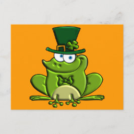 Paddy O'Frog Vykort