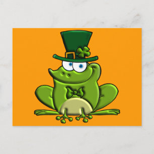 Paddy O'Frog Vykort