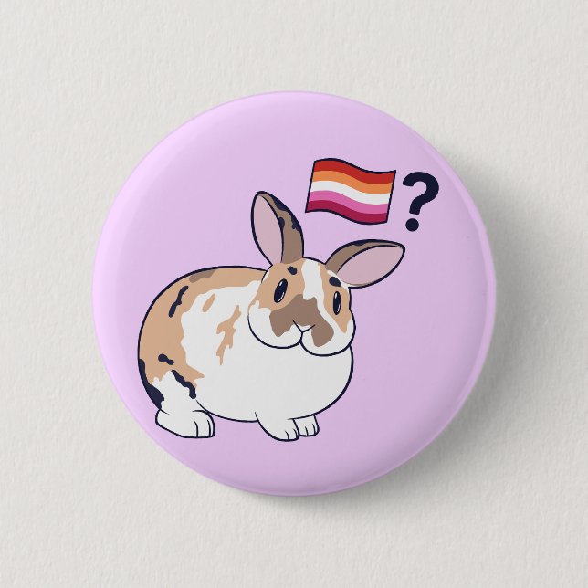 Paddy Pride-märke (lesbisk) Knapp (Framsida)
