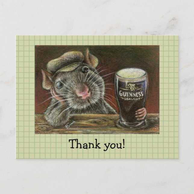 Paddy råtta vykort (Framsida)