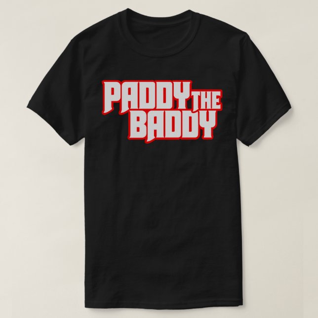 Paddy The Baddy Pimblett T Shirt (Design framsida)
