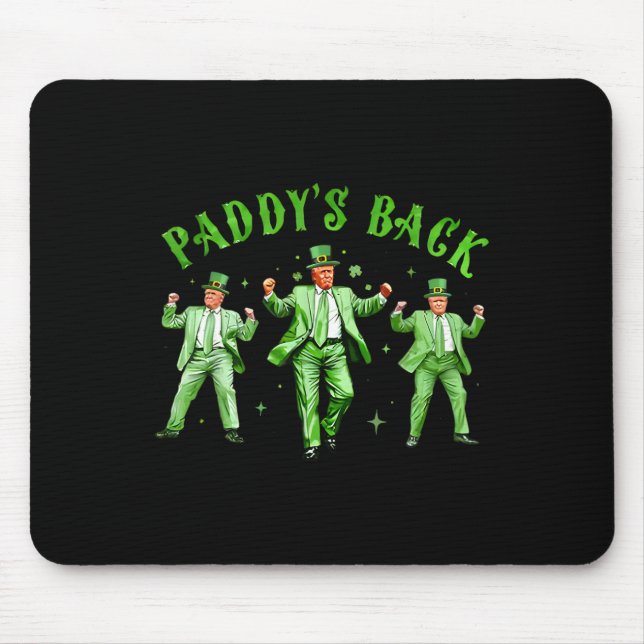 Paddy's Back Dancing Trump St patricks day St Patt Musmatta (Framsidan)