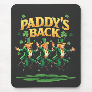 Paddy's Back Funny Trump St Patrick Day Leopard Musmatta