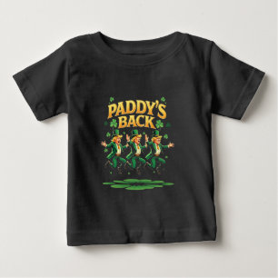 Paddy's Back Funny Trump St Patrick Day Leopard T Shirt