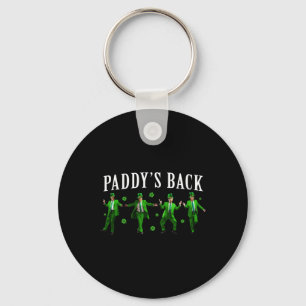 Paddy's Back Funny Trump St patricks day Irish Sha Nyckelring