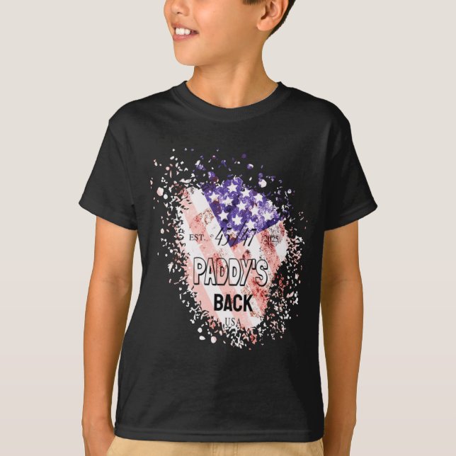 Paddy's Bakåt, trump1 T Shirt (Framsida)