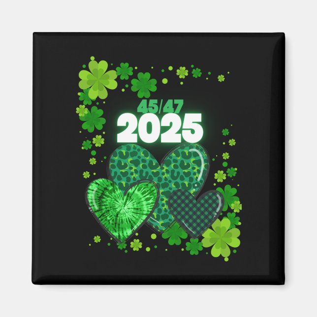 Paddy's Bakåt, trump Magnet (Framsidan)
