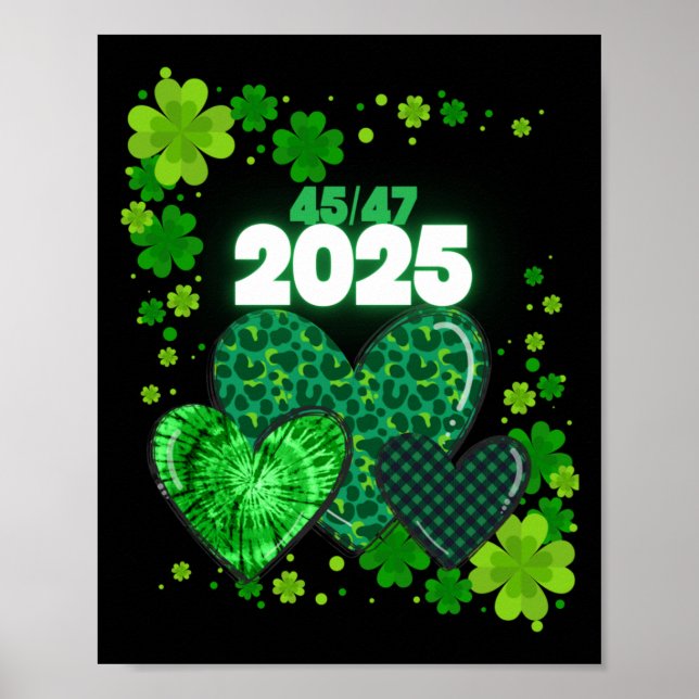 Paddy's Bakåt, trump Poster (Framsidan)