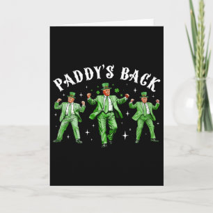 Paddy's Ck Rolig Trump St Patrick's Day Lucky Sham Kort