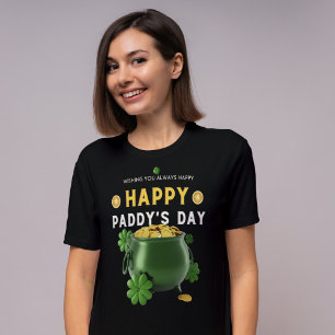 Paddy's dagen lycklig t shirt
