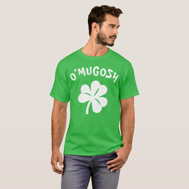 Paddy's Day - O'MUGOSH T Shirt (Hel framsida)