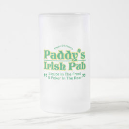 PADDY'S IRISH PUB FROSTAT ÖLGLAS