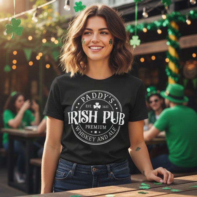 Paddy's Irish Pub St patrick's day T Shirt (Paddy's Irish Pub St Patrick's Day T-Shirt)