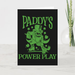 Paddy's Power Play Hockey Shamrock _1 Kort