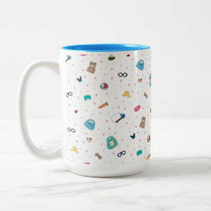 Paddy'sgunstlingcuppa - konst av Irina Kolb Två-Tonad Mugg