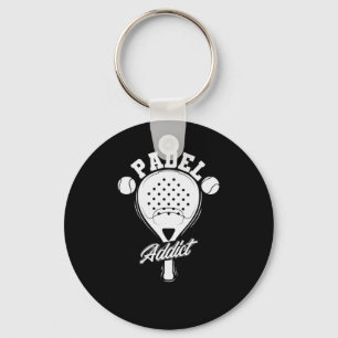 Padel Addict Tennis Ballsportart Nyckelring