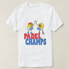 Padel Champs | Retro Tecknad Sport High 5 T-Shirt
