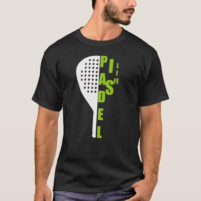 Padel citerar och säger att det finns för Padel Äl T Shirt (Framsida)