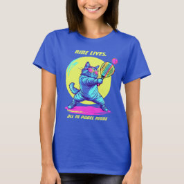 🐈⬛Padel CLAWS OUT. GAME ON T Shirt