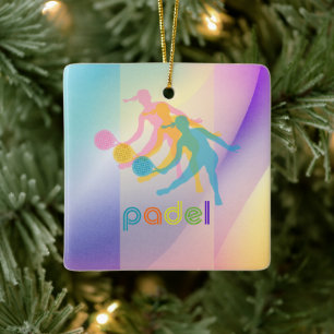 PADEL-DEKORATION – LIVFULL STIL för HENNES FAVORIT Julgransprydnad Keramik