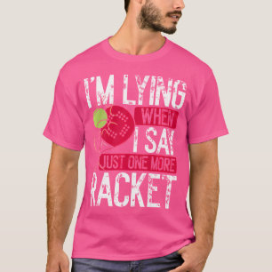 Padel Game Padel Player en gång till, rakvetstopp T Shirt
