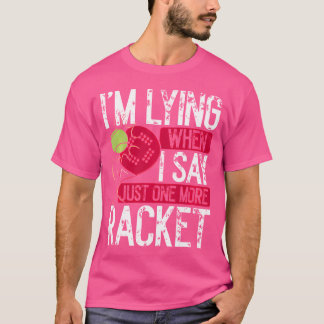 Padel Game Padel Player en gång till, rakvetstopp T Shirt