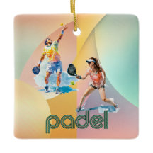 Padel Holiday Ornament – Levande Padel Stil