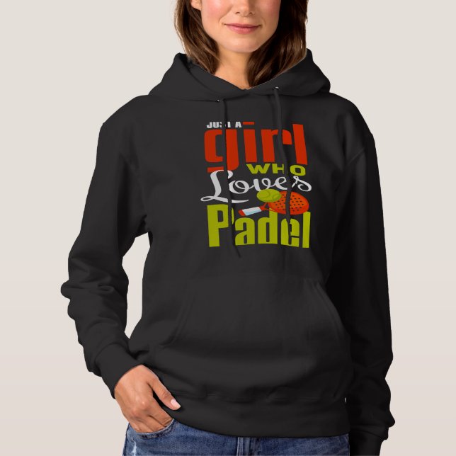 Padel  I Love Sport Padel Girls  Padel Player T Shirt (Framsida)